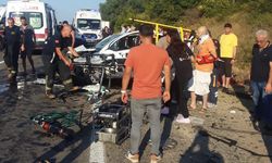 Yalova'da zincirleme kaza: 2 ölü, 5 yaralı