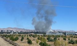 Ankara’da sanayi sitesinde yangın