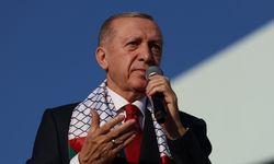 Cumhurbaşkanı Erdoğan Filistin mitinginde konuştu