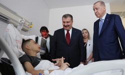 Erdoğan'dan Gazze'den getirilen hastalara ziyaret