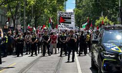 Avustralya'da Filistin'e destek gösterisi: 4 kişi gözaltına alındı
