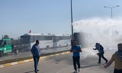 İncirlik Üssündeki protestoya polisten biber gazı ve TOMA ile müdahale
