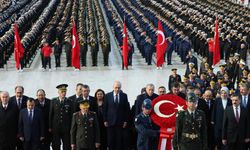 Anıtkabir'de devlet töreni düzenlendi