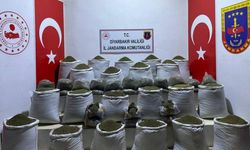 Diyarbakır'da 1 ton uyuşturucu ele geçirildi