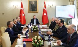 Cumhurbaşkanı Erdoğan başkanlığında güvenlik toplantısı düzenlendi
