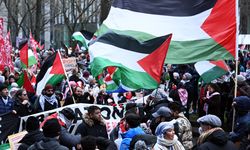 Belçika'da Gazze'ye destek gösterisi düzenlendi