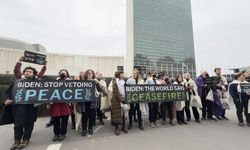 Gazze'de ateşkes isteyen hahamlar BM'de gösteri düzenledi