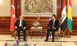 Bakan Güler, IKBY Başkanı Barzani ile görüştü
