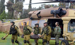 İşgalci İsrail Gazze'de 8 militanının yaralandığını duyurdu