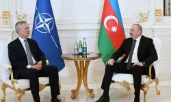 NATO Genel Sekreteri, Azerbaycan Cumhurbaşkanı Aliyev ile görüştü