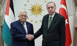 Erdoğan ile Abbas görüştü