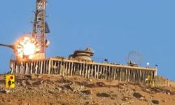 Hizbullah, işgalci İsrail'in askeri üssüne füzelerle operasyon düzenlediğini duyurdu