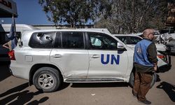 Katil İsrail BM konvoyuna saldırdı