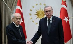 Cumhurbaşkanı Erdoğan, MHP Genel Başkanı Bahçeli'yi kabul etti