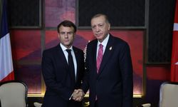 Cumhurbaşkanı Erdoğan, Fransa Cumhurbaşkanı Macron ile görüştü