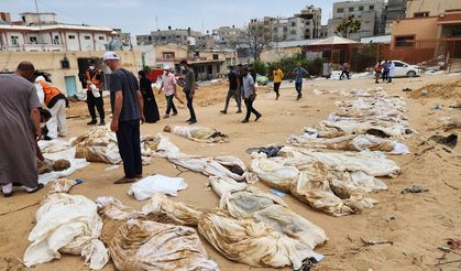Gazze'deki toplu mezarlardan 520 cenaze çıkarıldı