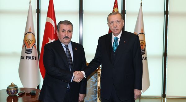 Cumhurbaşkanı Erdoğan, Destici'yi kabul etti