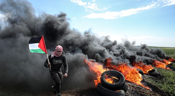 Gazze'de "Şarm eş-Şeyh" protestosu
