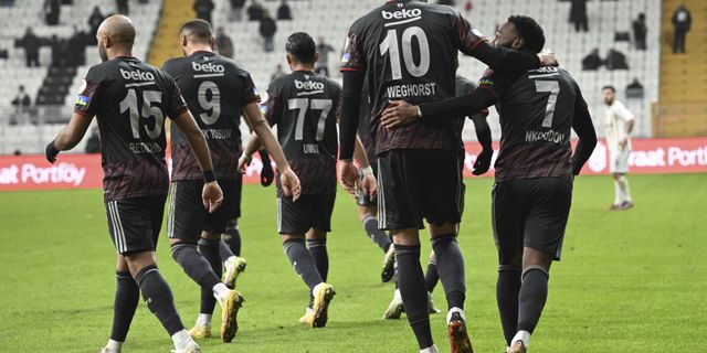 Beşiktaş turu ikinci yarıda kaptı