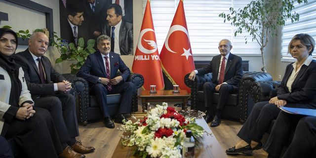Kılıçdaroğlu, MYP ile BTP'yi ziyaret etti