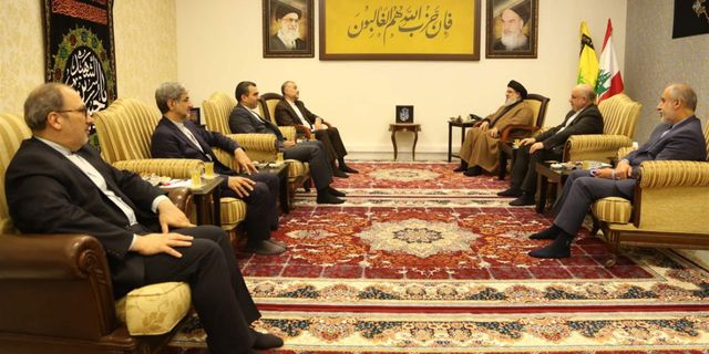 İran Dışişleri Bakanı Abdullahiyan, Lübnan'da Hizbullah lideriyle bir araya geldi