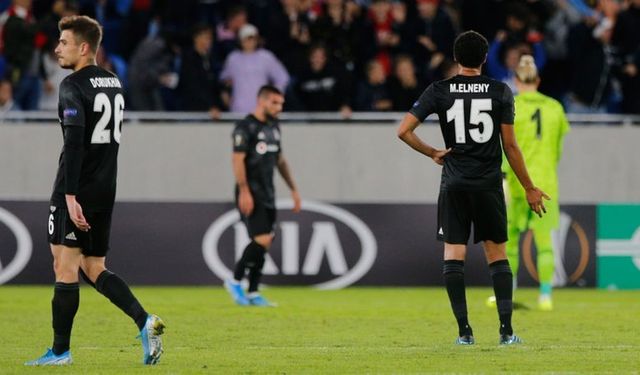 Beşiktaş'tan Avrupa Ligi'ne Kötü Başlangıç