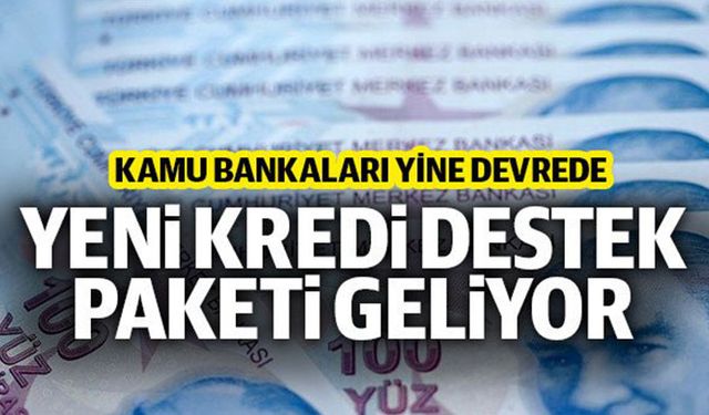 Kamu Bankalarından Şirketlere Yeni Kredi Destek Paketi