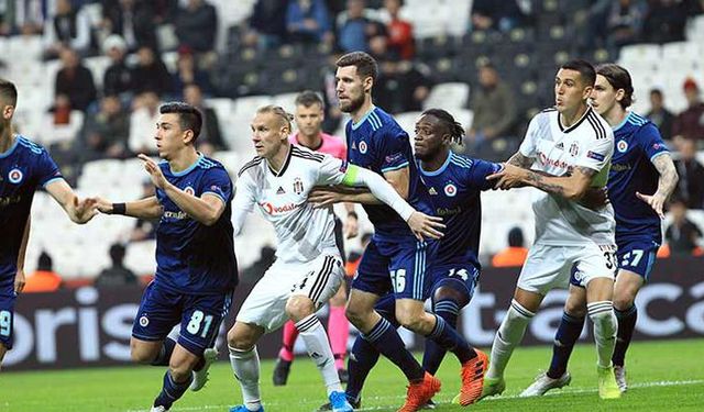 Beşiktaş, Avrupa Ligi'nde İlk Galibiyetini Aldı  