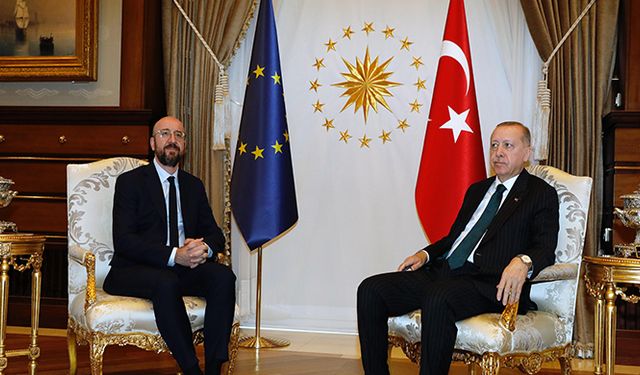 Cumhurbaşkanı Erdoğan, AB Konseyi Başkanı Michel ile telefonda görüştü