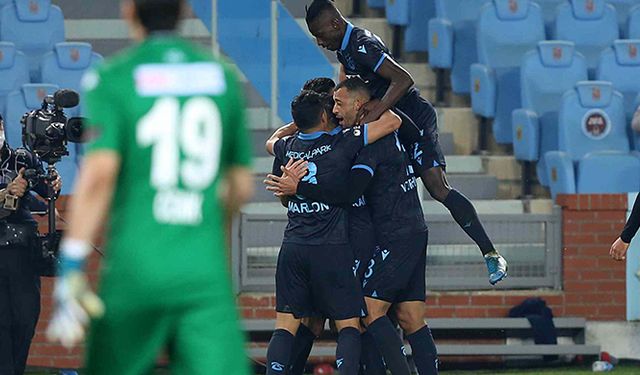 Trabzonspor evinde galip