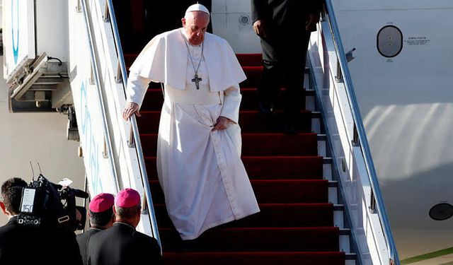 Irak ziyaretini sürdüren Papa, Erbil'de