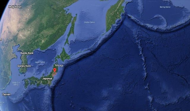 Japonya'da 7,2 büyüklüğünde deprem