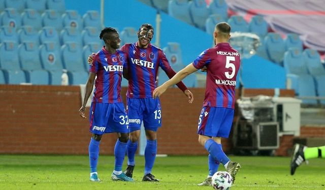 Trabzonspor'dan farklı galibiyet