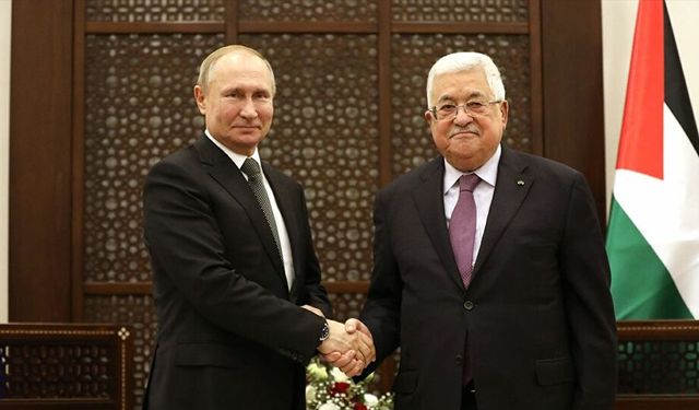 Filistin Devlet Başkanı Abbas'tan Rusya lideri Putin'e mektup