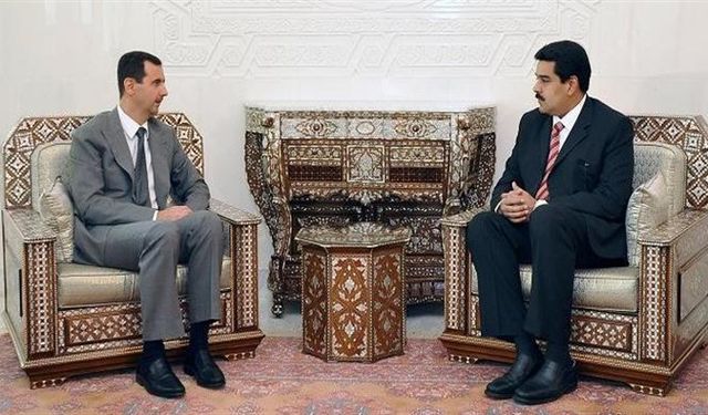 Maduro'dan Esad'a zafer tebriği