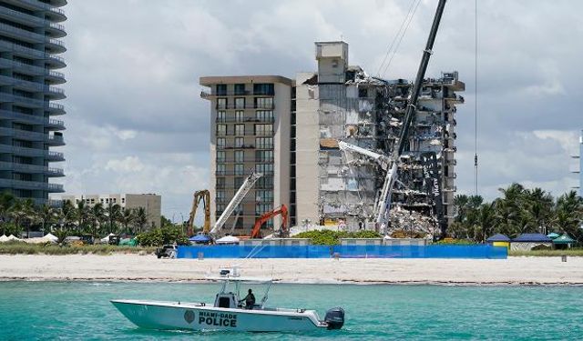 Miami'de çöken binada ölü sayısı 94'e yükseldi