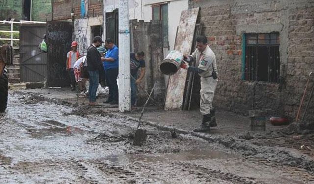 Meksika'da sel felaketi