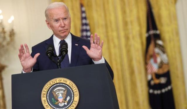 ABD Başkanı Biden Afganistan'dan çekilmeyle ilgili açıklama yaptı