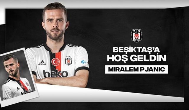 Miralem Pjanic resmen Beşiktaş'ta