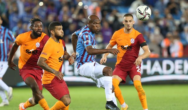 Galatasaray öne geçti, Trabzonspor yakaladı