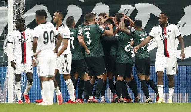 Beşiktaş Devler Ligi'nde puanla tanışamadı