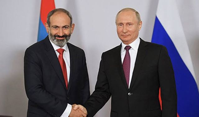 Putin ve Paşinyan, Dağlık Karabağ'daki durumu istişare etti