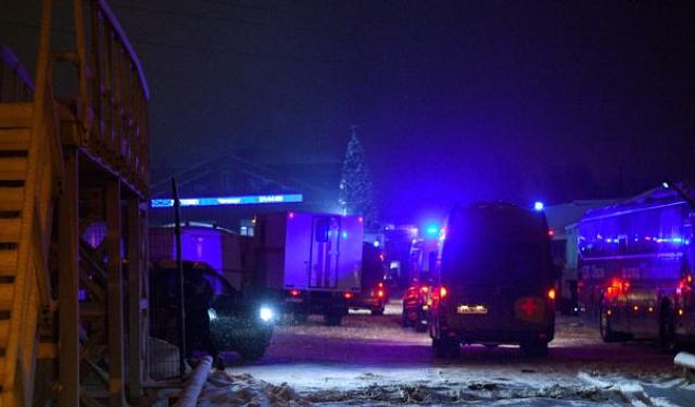 Rusya'da kömür madeninde yangın