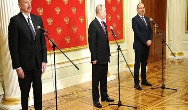 Putin, Aliyev ve Paşinyan bugün Soçi'de buluşuyor