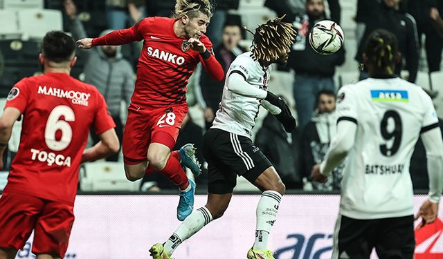 Beşiktaş, Gaziantep engelini tek golle geçti