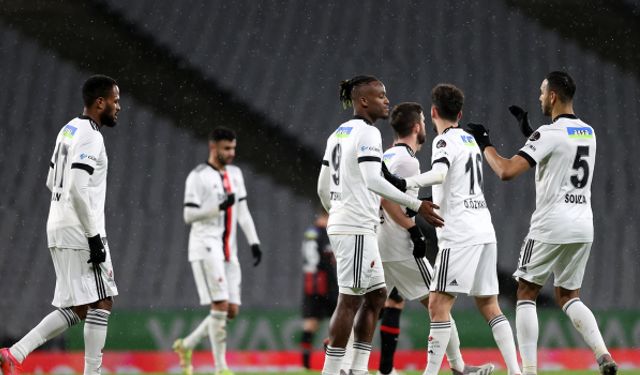 Beşiktaş tek golle kazandı