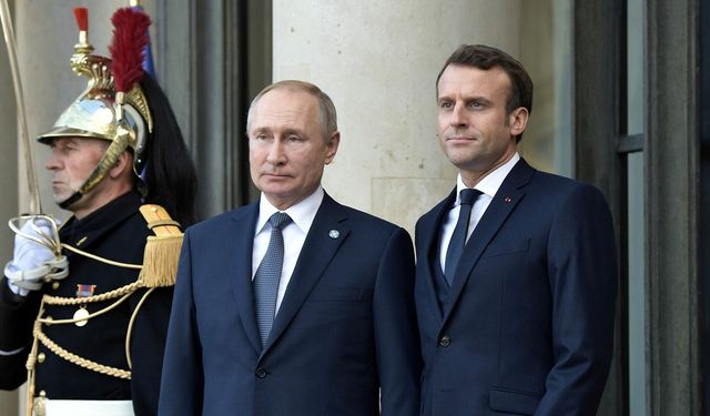 Macron: Cuma günü Putin'le görüşmeyi planlıyorum