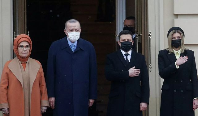 Cumhurbaşkanı Erdoğan, Ukrayna'da