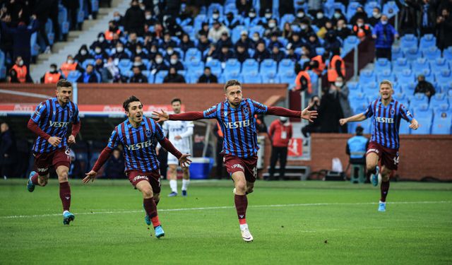 Trabzonspor şampiyonluğa yürüyor