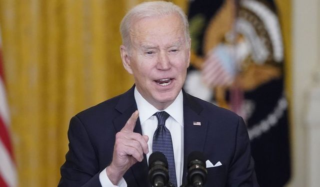 ABD Başkanı Biden yaptırımları açıklıyor